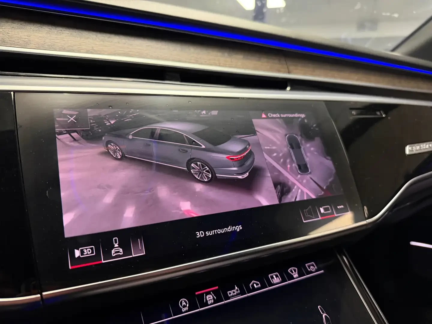 Audi A8  L/CARFAX/360 Кам/Обдух/Пано/Масажи/Дистроник/, снимка 16 - Автомобили и джипове - 54343173