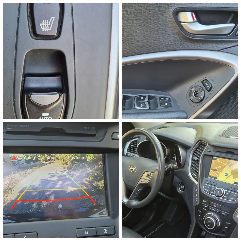 Hyundai Santa fe 2.2CRDI-200кс.7мес, снимка 13 - Автомобили и джипове - 51617891