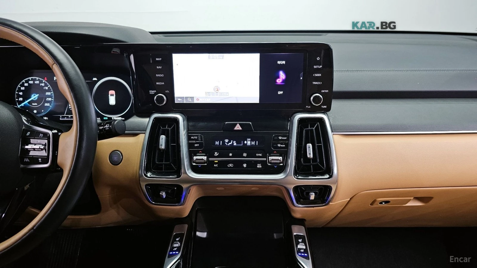 Kia Sorento 2.2d* NOBLESSE* DRIVE-ASSISTS* 360CAMERA* HEAD-UP*, снимка 10 - Автомобили и джипове - 54883614