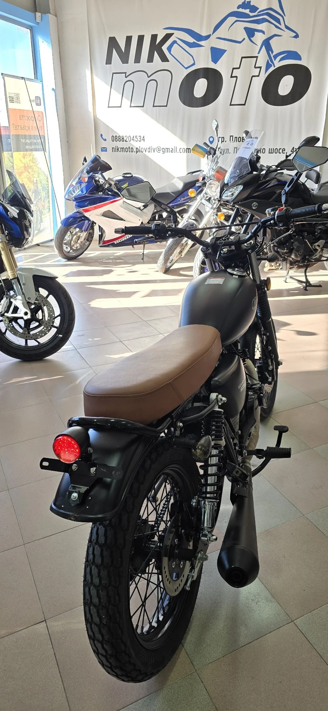 Honda Cb 125 i 2000 км ! Нов ! Лизинг !, снимка 5 - Мотоциклети и мототехника - 54113843