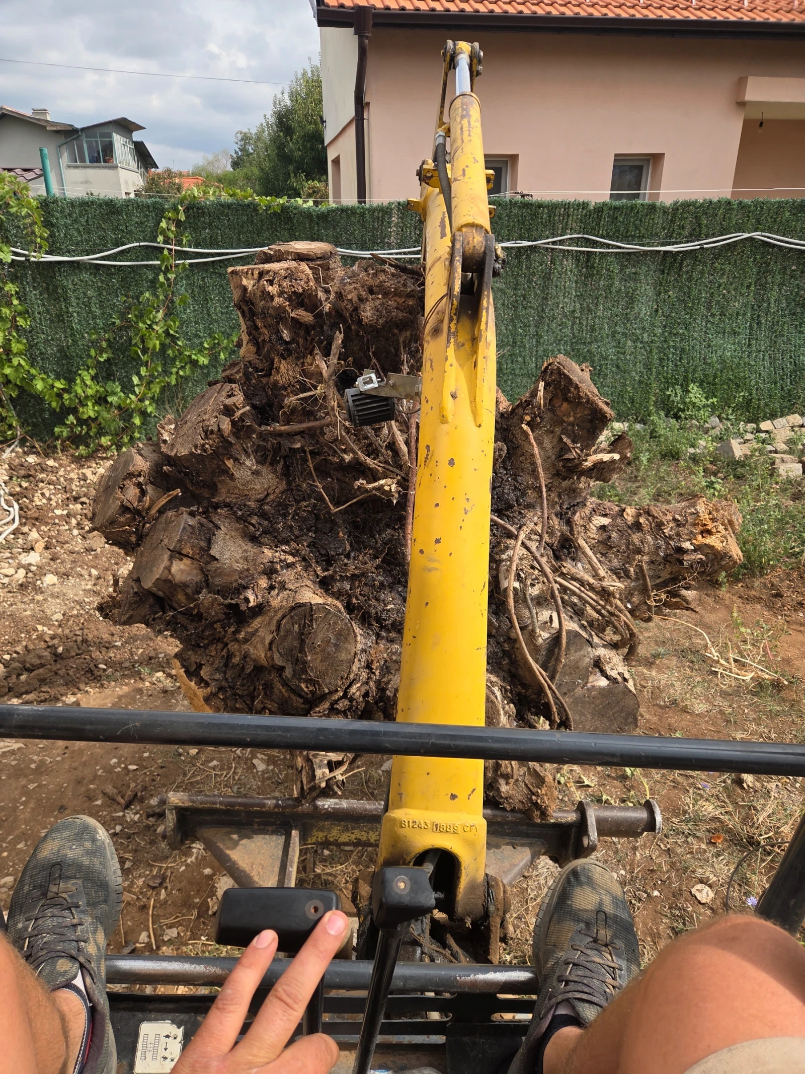 Багер Komatsu PC15R, снимка 4 - Индустриална техника - 53877865