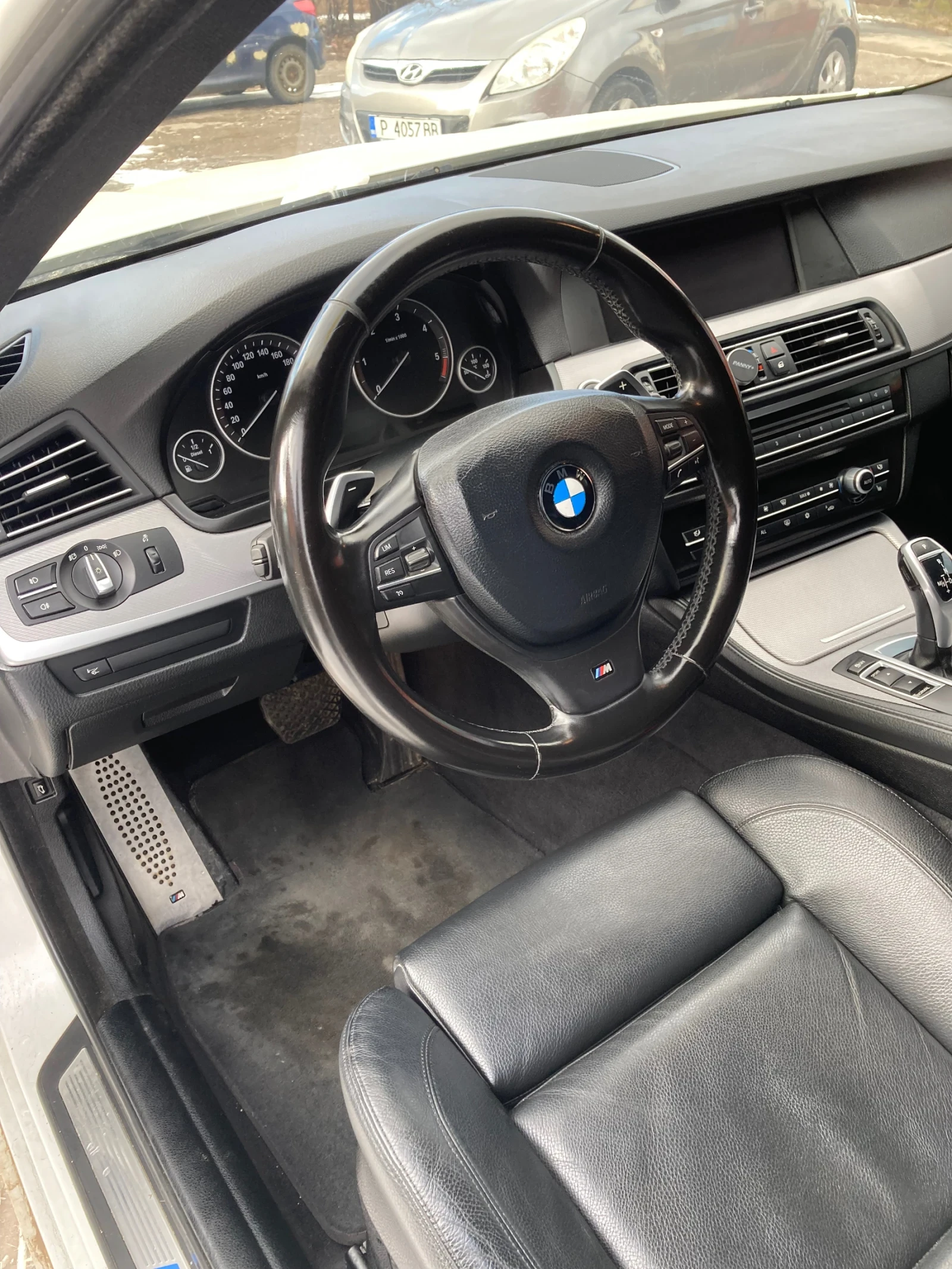 BMW 535 HeadUp Панорама Задно Предаване Обслужена Двигател - изображение 10