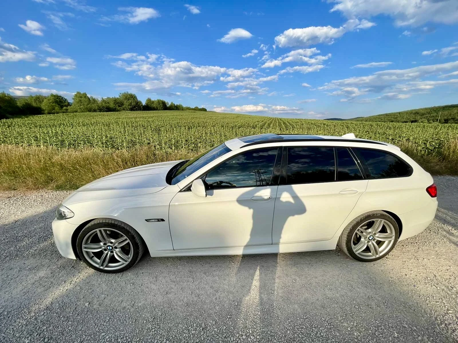 BMW 535 HeadUp Панорама Задно Предаване Обслужена Двигател - изображение 7