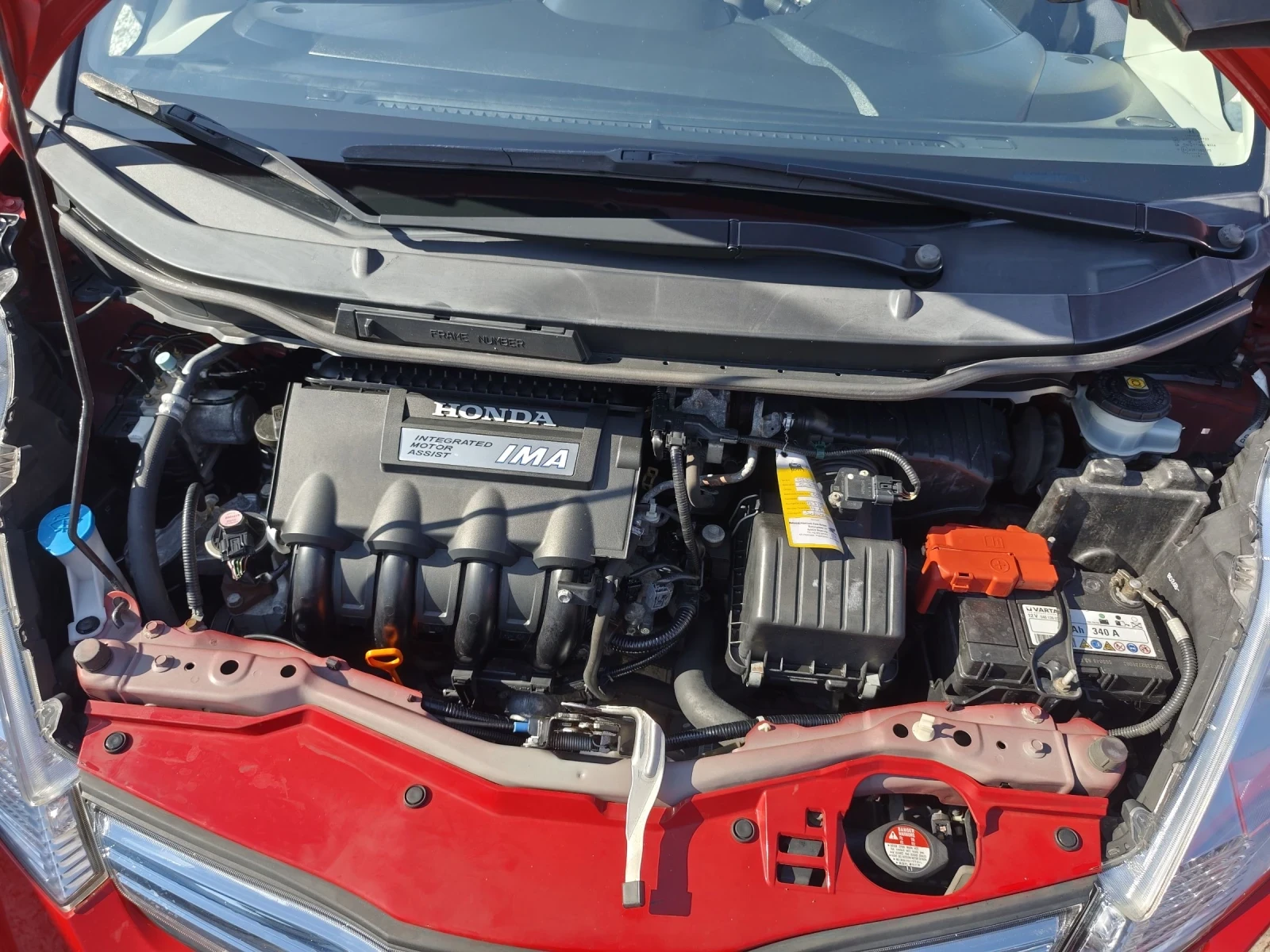 Honda Jazz 1.33, ХИБРИД, снимка 14 - Автомобили и джипове - 53757467