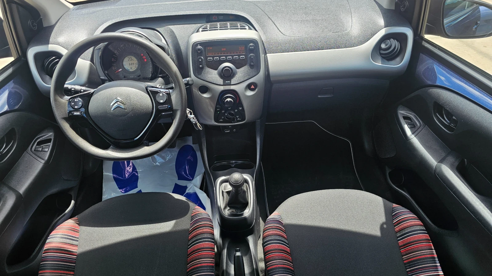 Citroen C1 1.0 Euro6, снимка 9 - Автомобили и джипове - 54896479