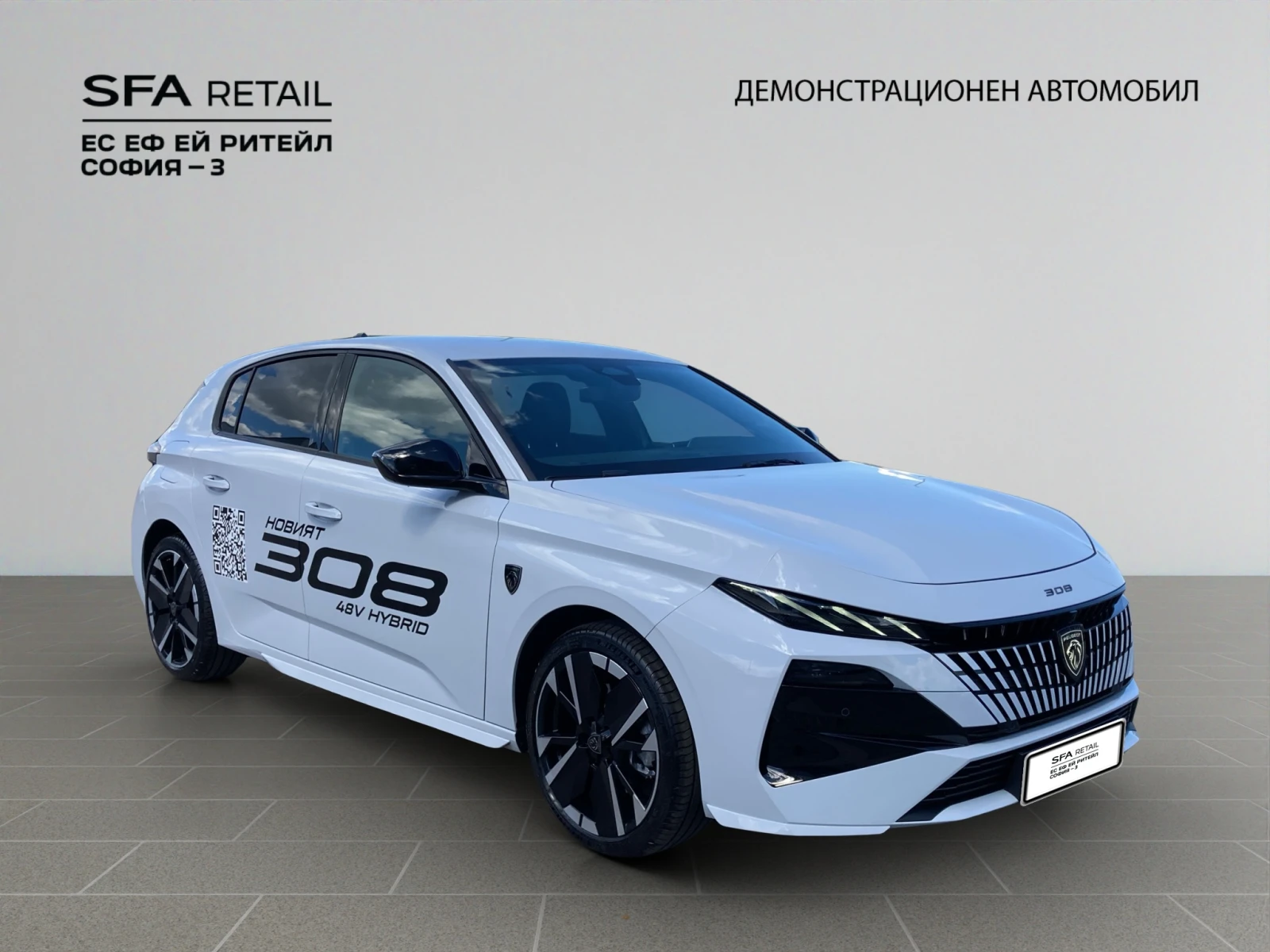 Peugeot 308 MCA GT  HYBRID 145 48V e-DCS6 EURO 6.4, снимка 3 - Автомобили и джипове - 54959630