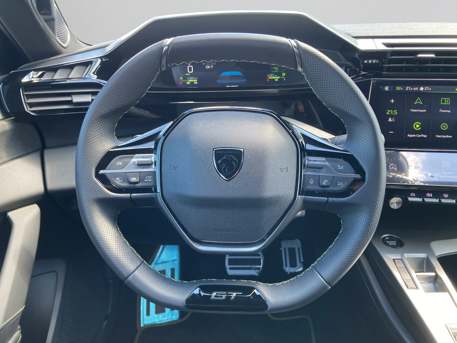 Peugeot 308 MCA GT  HYBRID 145 48V e-DCS6 EURO 6.4, снимка 12 - Автомобили и джипове - 54959630