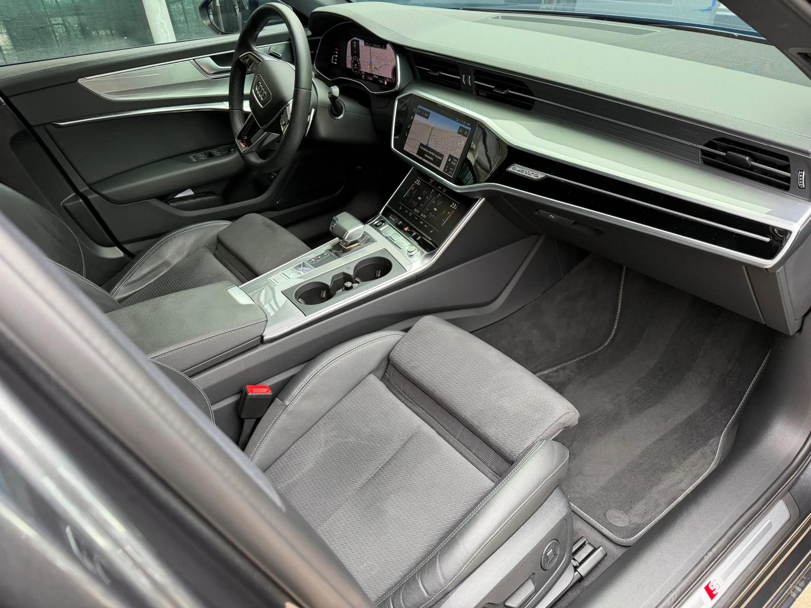 Audi A6 45TFSI* S-LINE* HYBRID* ��������-12.2028* MATRIX*  | Mobile.bg � ����������� 10