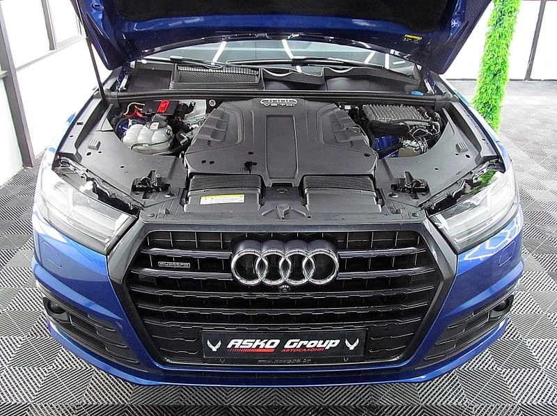 Audi Q7 S-line/KeylessGO/360-K/ВАКУМ ГЕРМАНИЯ ЛИЗИНГ, снимка 17 - Автомобили и джипове - 53431570