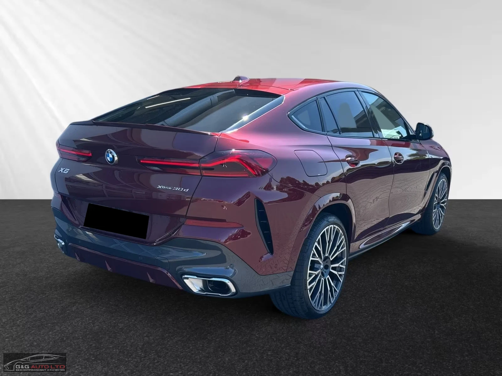 BMW X6 30d/298HP/M SPORT/22"/360/HUD/ACC/759z, снимка 4 - Автомобили и джипове - 55662762