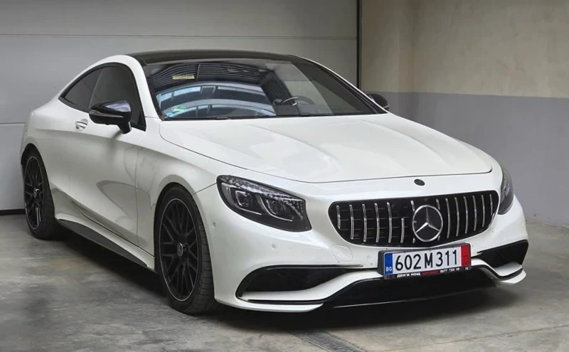 Mercedes-Benz S 500 Mercedes S500 AMG* DESIGNO* Coupe* 360* HUD* ASSIS, снимка 8 - Автомобили и джипове - 51759015