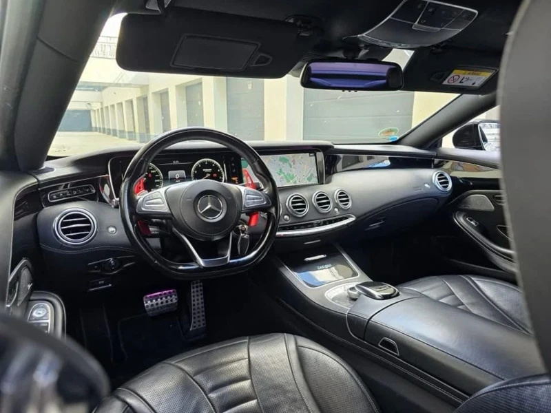 Mercedes-Benz S 500 Mercedes S500 AMG* DESIGNO* Coupe* 360* HUD* ASSIS, снимка 13 - Автомобили и джипове - 51759015