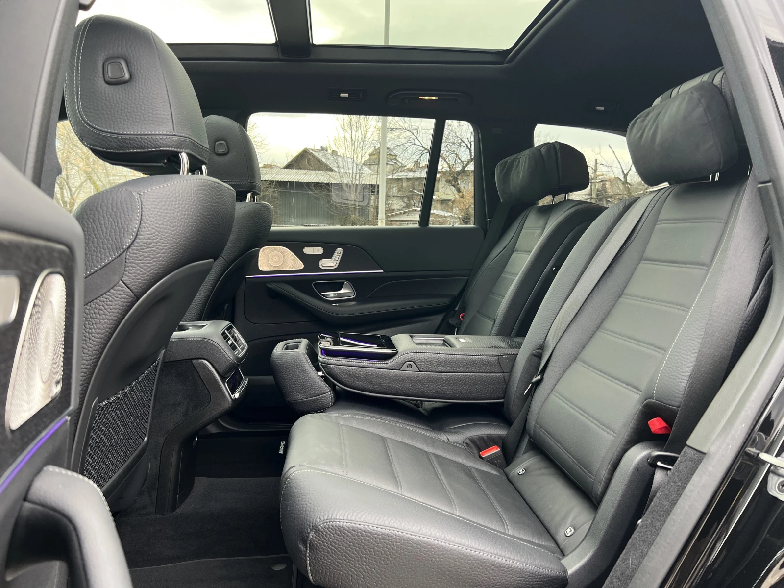 Mercedes-Benz GLS 450 d/AMG/4MATIC/FACELIFT/NIGHT/360/PANO/BURM/HEAD UP/ | Mobile.bg   14