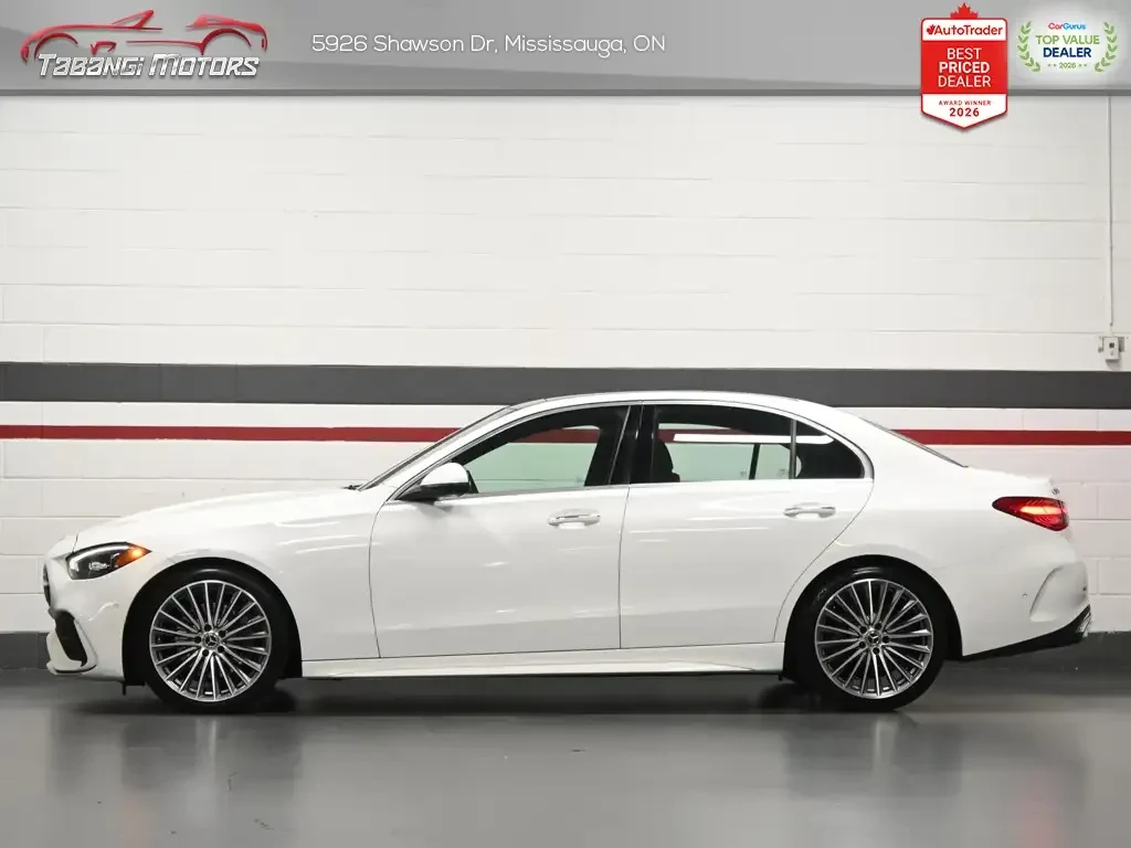 Mercedes-Benz C 300 4MATIC AMG* HUD* 360* ЧЕРВЕН САЛОН* CARFAX, снимка 3 - Автомобили и джипове - 56119332