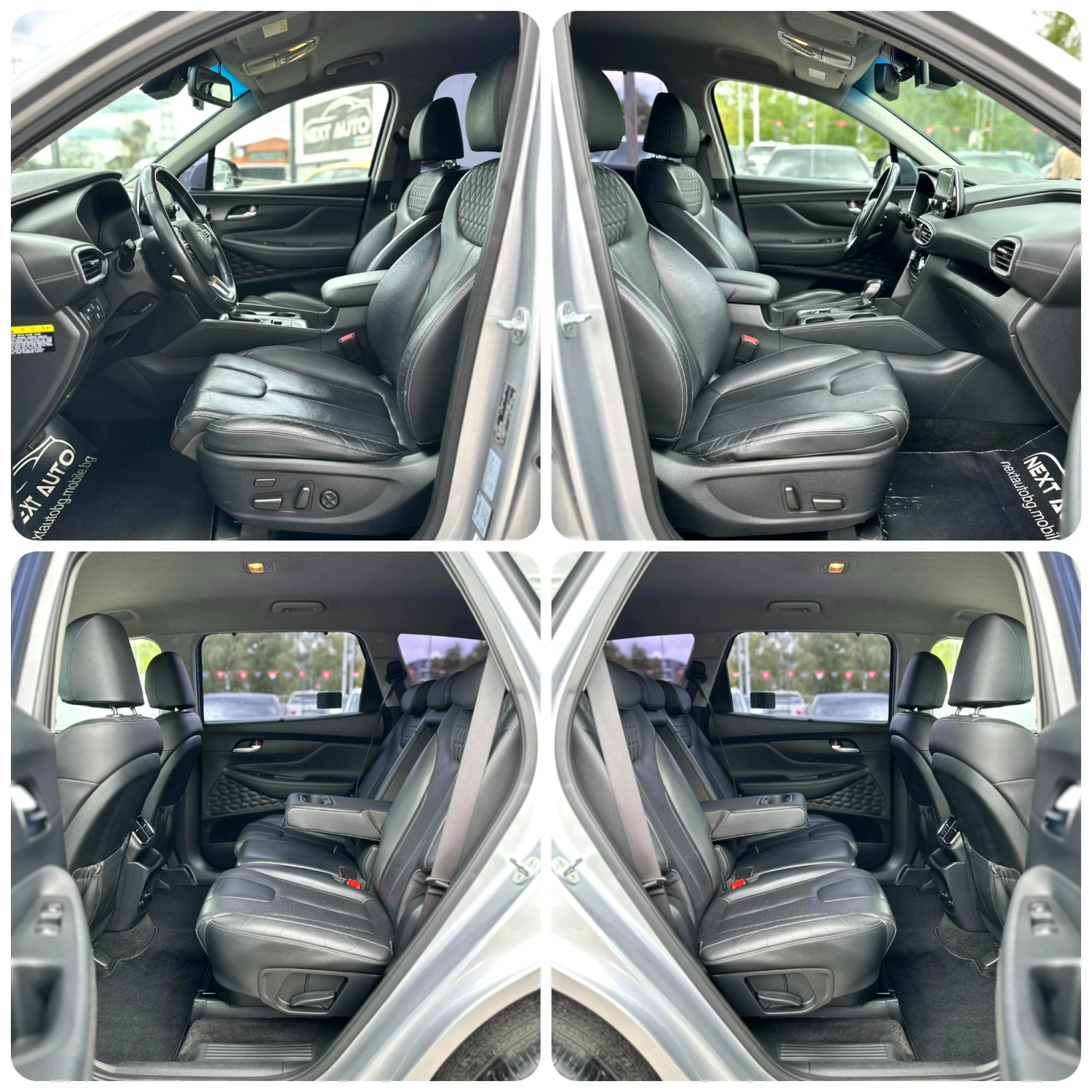 Hyundai Santa fe 2.0D 185HP AWD ОБДУХВАНЕ CARPLAY DISTRONIC EU6, снимка 11 - Автомобили и джипове - 54521751