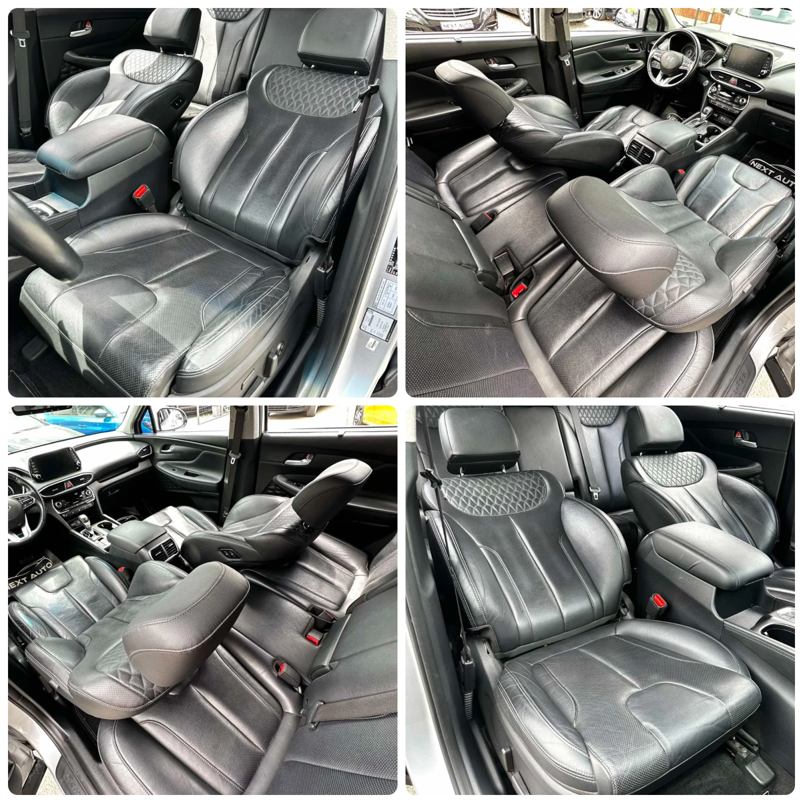 Hyundai Santa fe 2.0D 185HP AWD ОБДУХВАНЕ CARPLAY DISTRONIC EU6, снимка 12 - Автомобили и джипове - 54521751