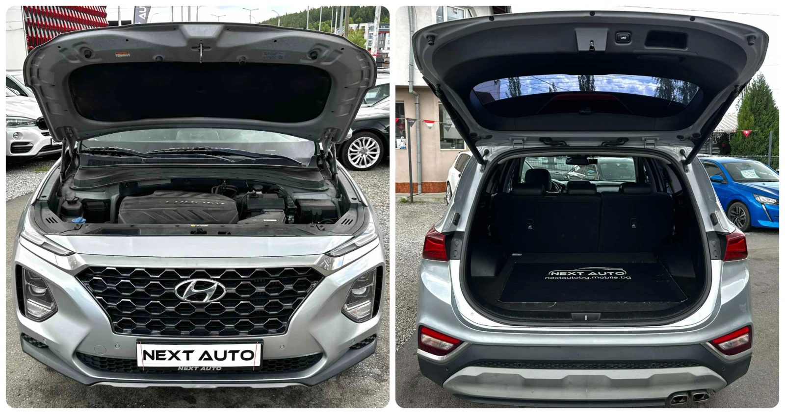 Hyundai Santa fe 2.0D 185HP AWD ОБДУХВАНЕ CARPLAY DISTRONIC EU6, снимка 16 - Автомобили и джипове - 54521751