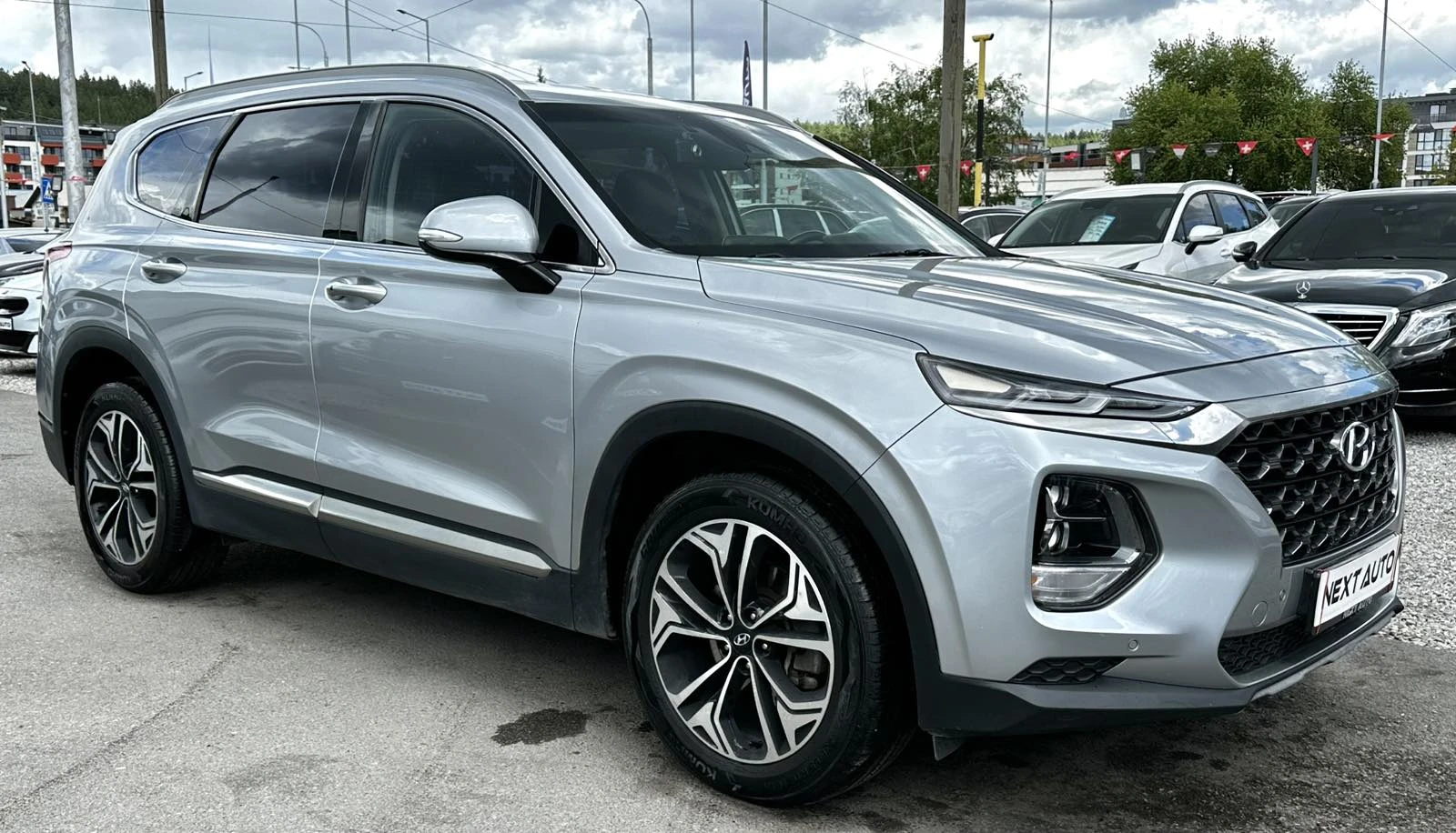 Hyundai Santa fe 2.0D 185HP AWD ОБДУХВАНЕ CARPLAY DISTRONIC EU6, снимка 3 - Автомобили и джипове - 54521751