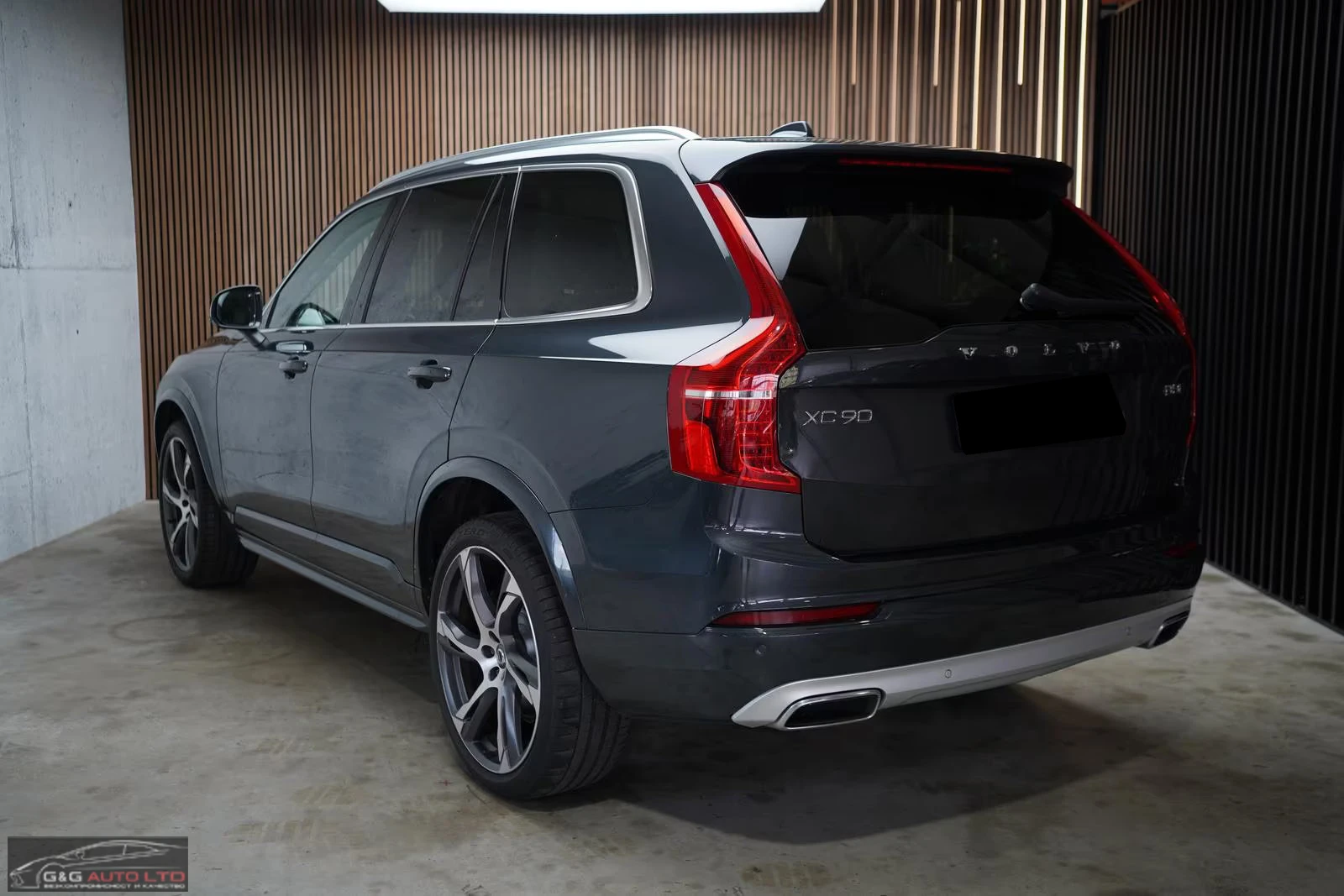 Volvo Xc90 B5/MOMENTUM-PRO/235HP/7S/AWD/360/AHK/HUD/H&K/625q, снимка 3 - Автомобили и джипове - 55738392