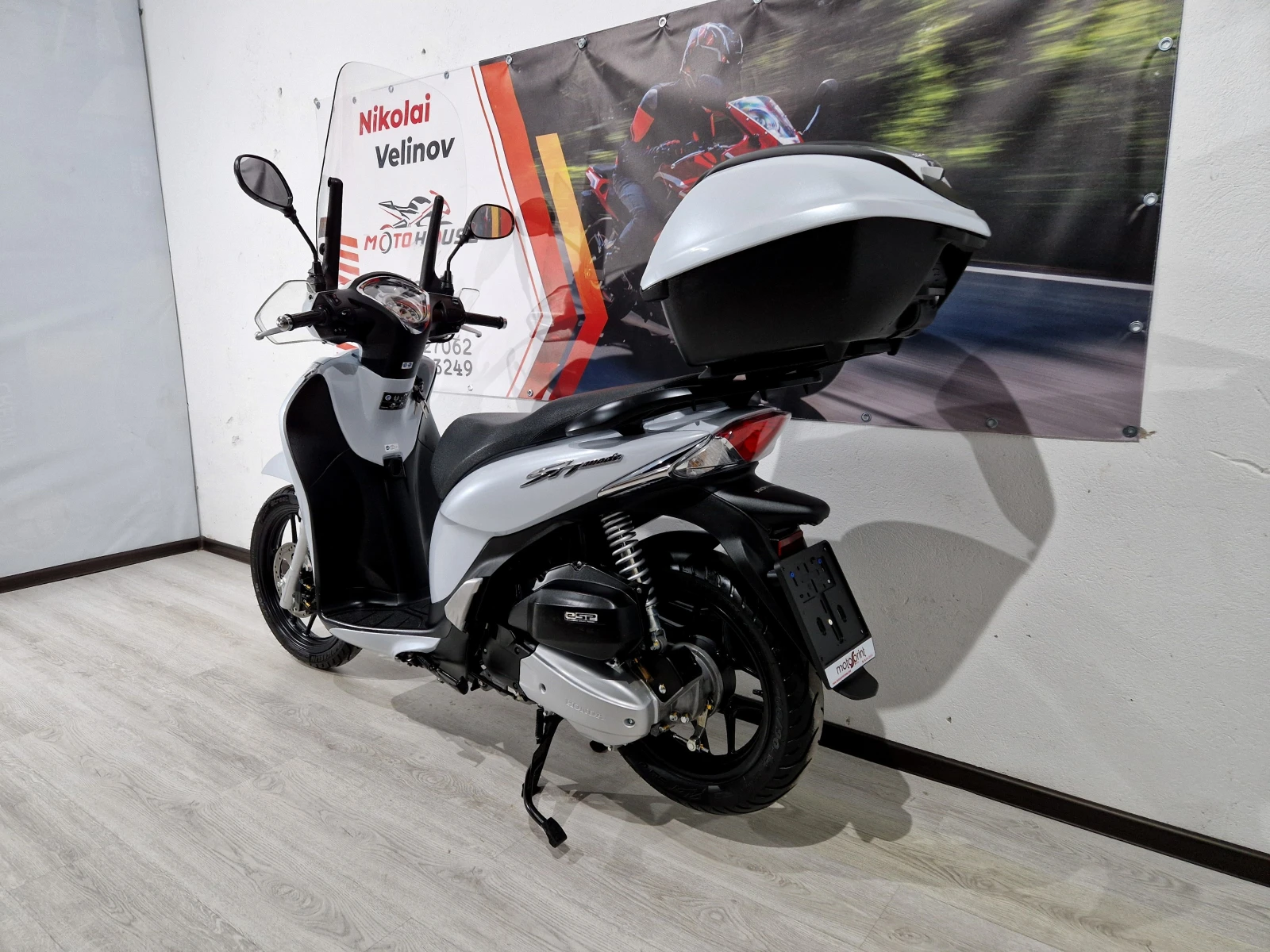 Honda Sh Mode 125ie, 2017г.ABS, Start-Stop! 5055км! - изображение 4