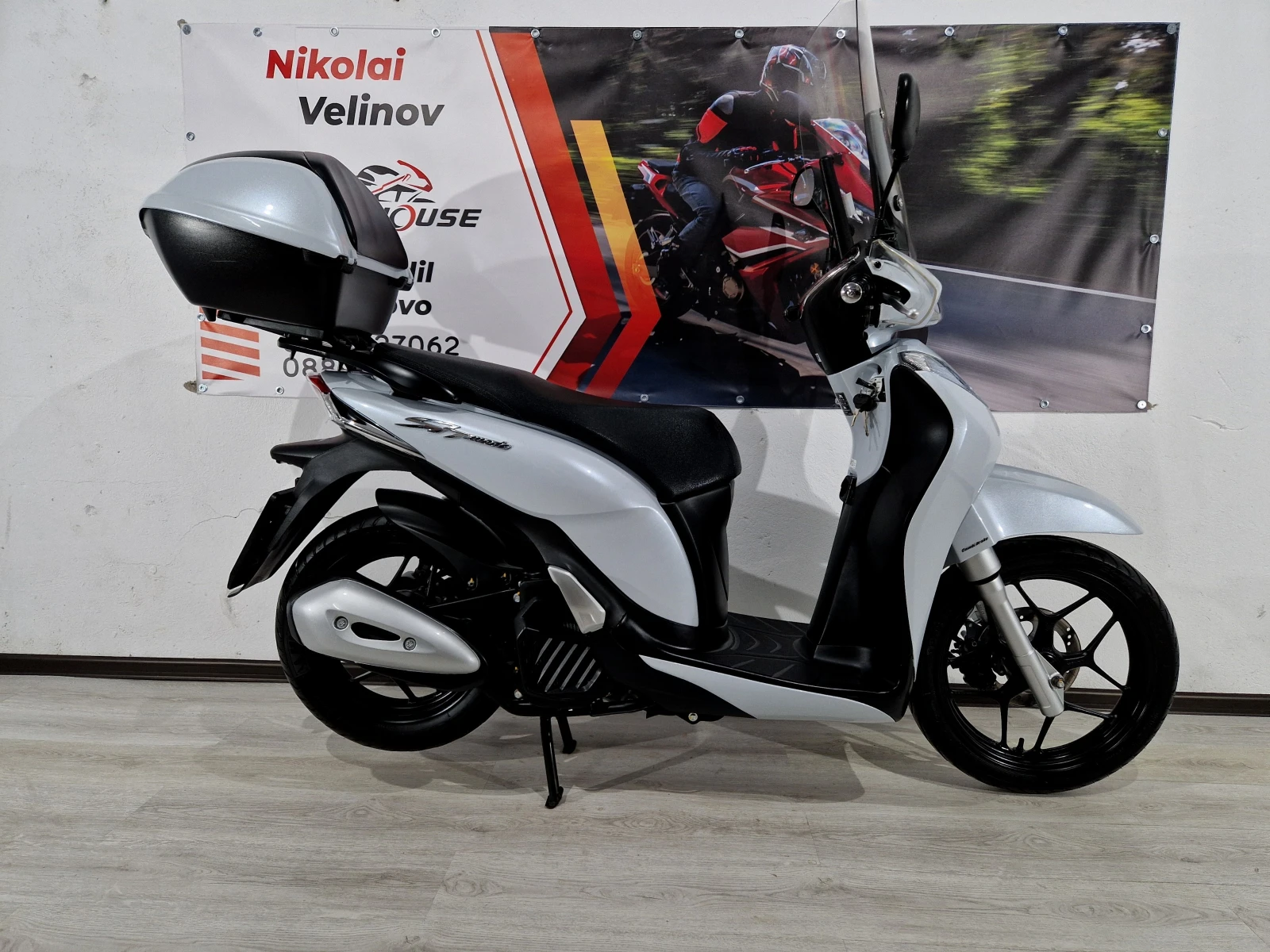 Honda Sh Mode 125ie, 2017г.ABS, Start-Stop! 5055км! - изображение 9