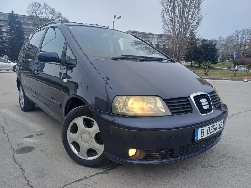 Seat Alhambra 1.8T-Газ, снимка 1 - Автомобили и джипове - 48678463