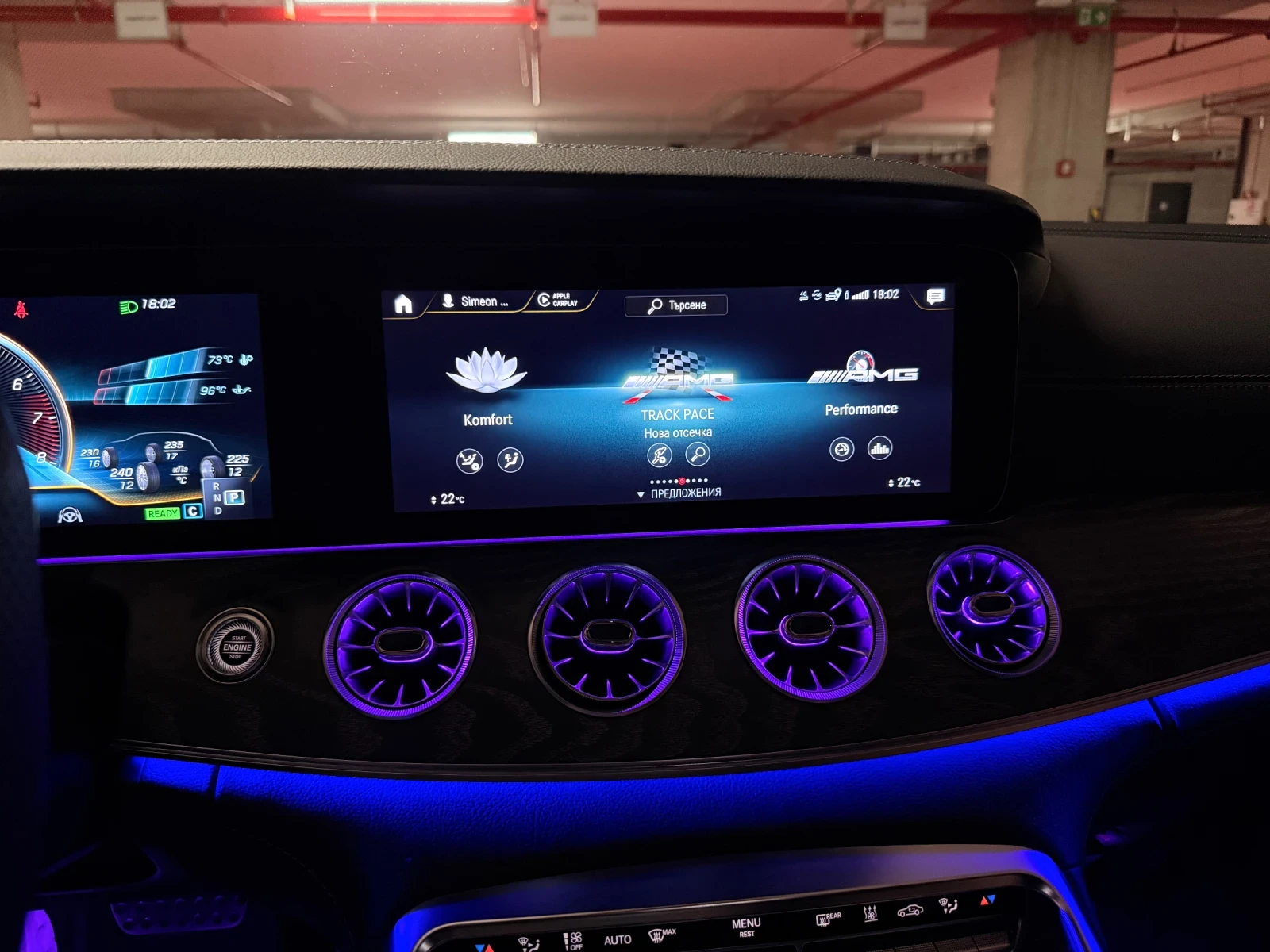 Mercedes-Benz AMG GT 43 AMG, снимка 14 - Автомобили и джипове - 53432405