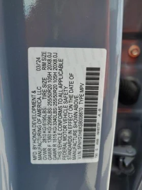 Honda Pilot 3.5L 6 All wheel drive - 64300 лв. / 32876.07 € - 65660060 7