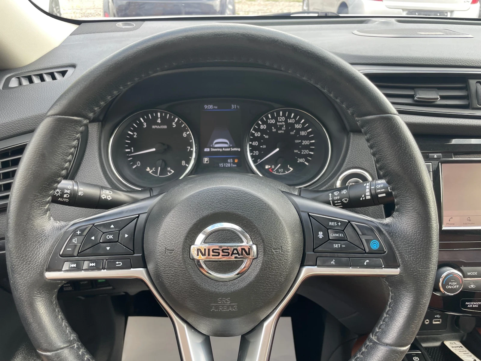 Nissan Rogue FACE/2.5 i-БЕНЗИН-AVTOMAT/4x4/FULL FULL-УНИКАТ, снимка 12 - Автомобили и джипове - 55331103
