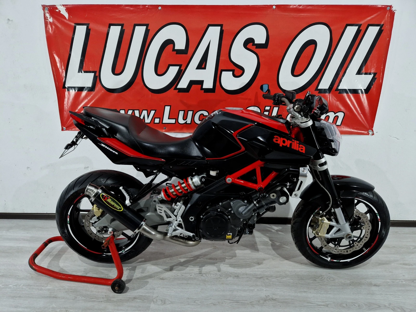 Aprilia Shiver 750cci 2013г.! 3 Броя !AKRAPOVIC! | Mobile.bg — изображение 1