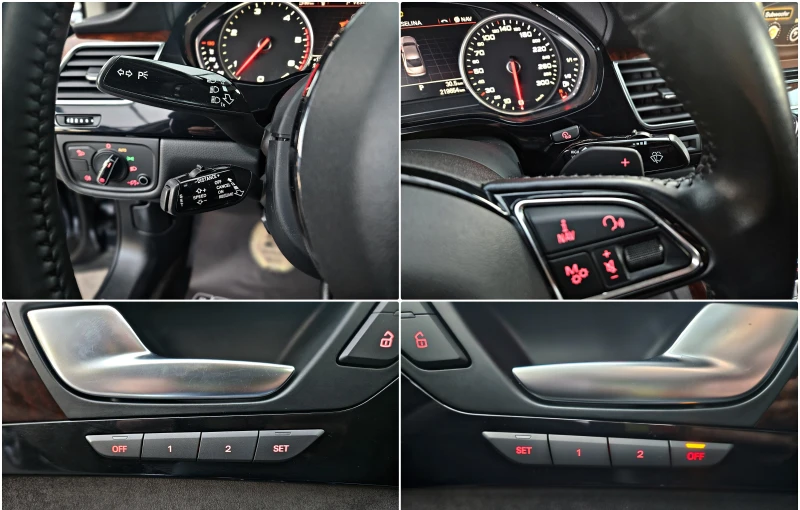 Audi A8 4.2TDI/DISTRONIC/MEMORY/AIRМАТIC/ПОДГРЕВ/AUTO H/LI, снимка 12 - Автомобили и джипове - 47846381