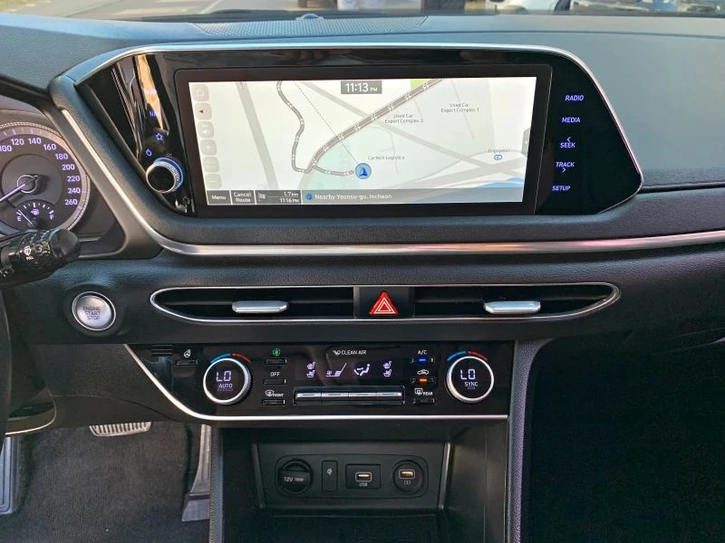 Hyundai Sonata DN8 G2.0 PREMIUM Модел 2021 , снимка 9 - Автомобили и джипове - 54335897