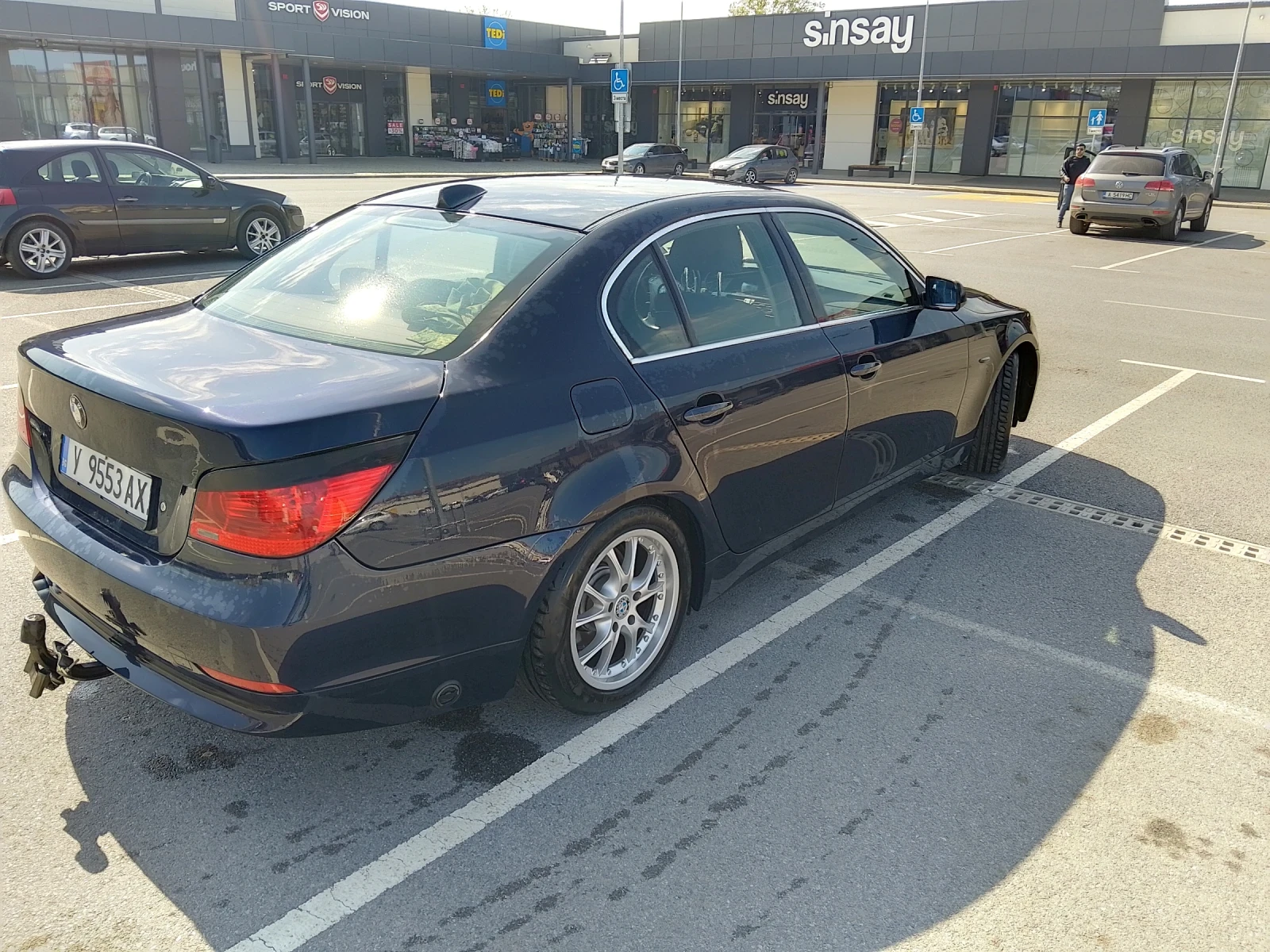 BMW 523 ГАЗ, нови вериги - изображение 7