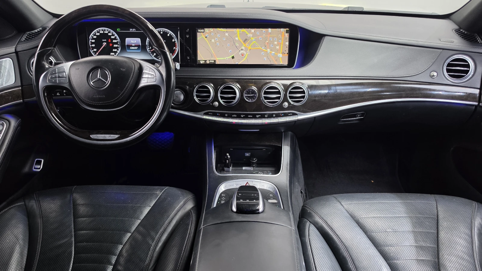 Mercedes-Benz S 500 ОБДУХВАНЕ* 360* ЕЛ. БАГАЖНИК* ЛЮК* КРАЙНА ЦЕНА, снимка 7 - Автомобили и джипове - 55983783