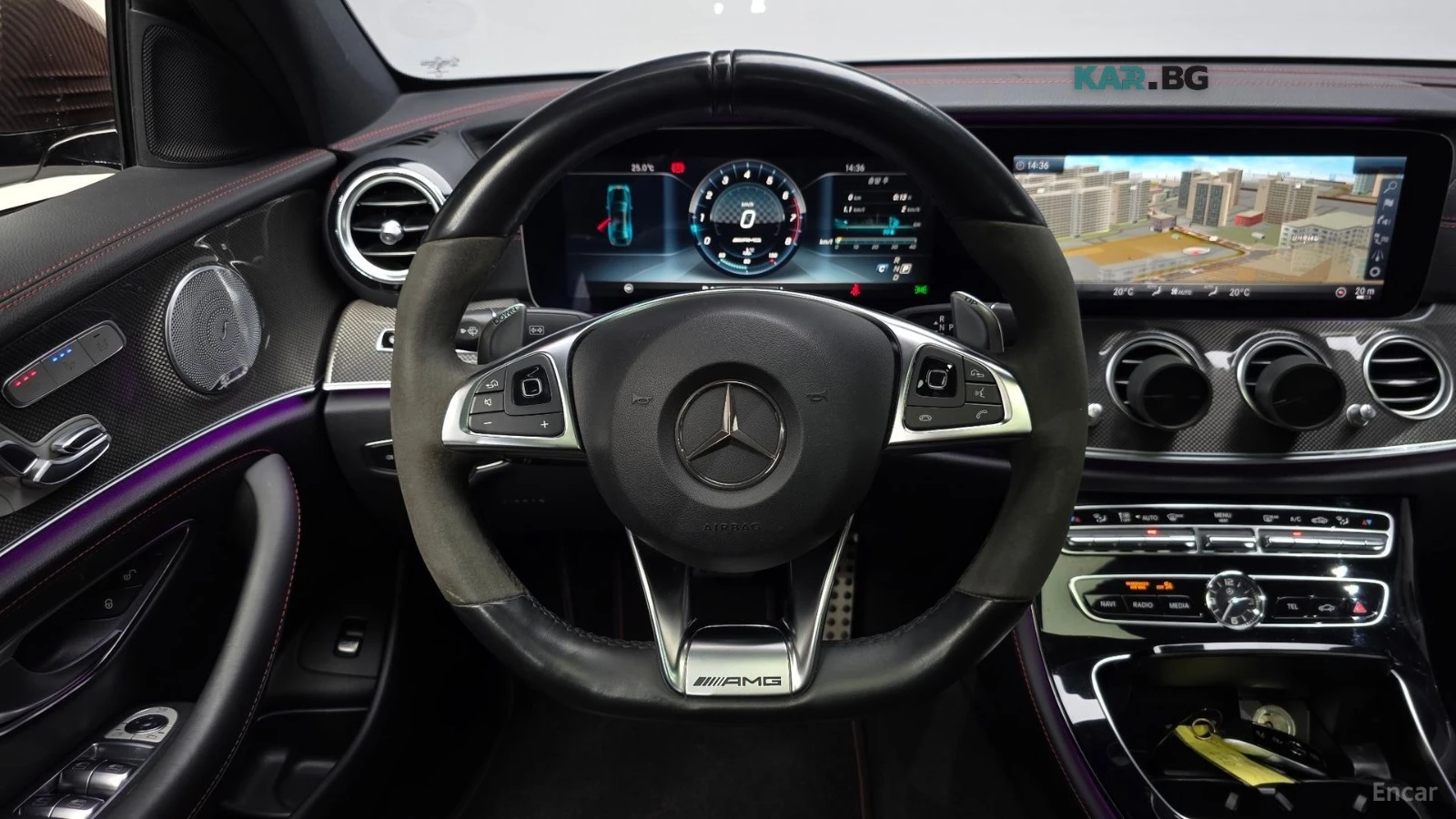 Mercedes-Benz E 43 AMG PANO| DISTRONIC| BURMESTER| OBDUH| HEAD-UP| ALCANT | Mobile.bg � ����������� 9