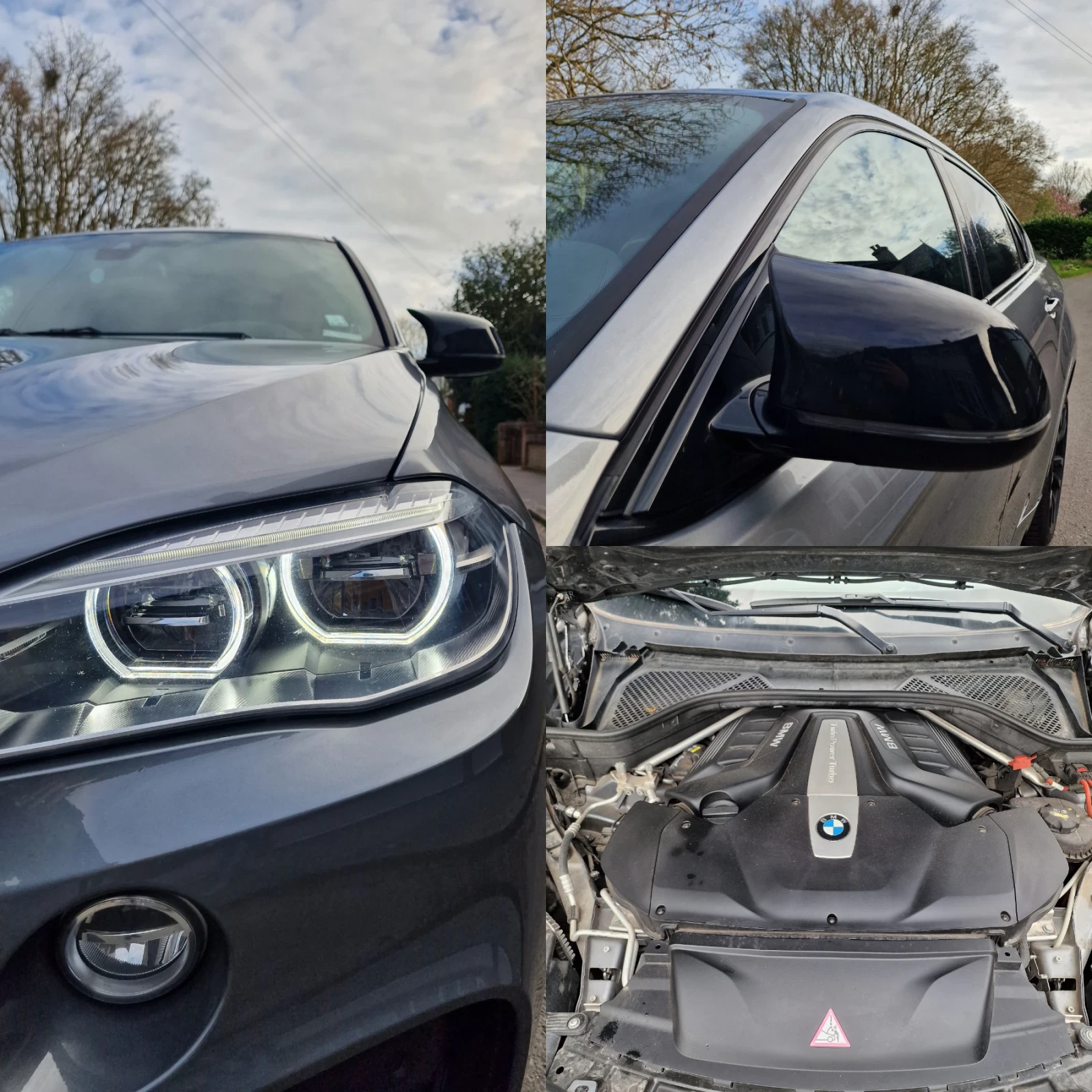 BMW X6 50i xDrive 4. 4L М Sport пакет, снимка 16 - Автомобили и джипове - 55456023