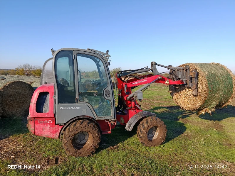 Телескопичен товарач Weidemann 1280, снимка 4 - Селскостопанска техника - 52417027