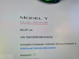 Tesla Model Y PERFORMANCE AWD, снимка 9