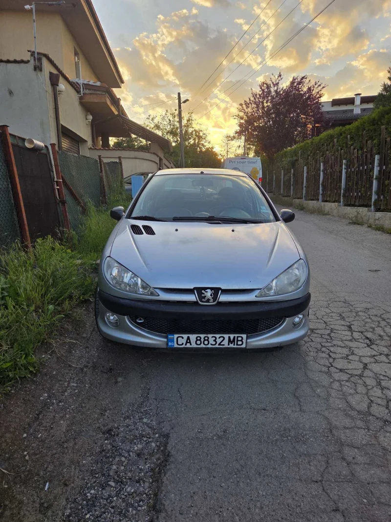 Peugeot 206 1.4i на реални километри възможност за бартер - 7500 лв. - 90514760 1