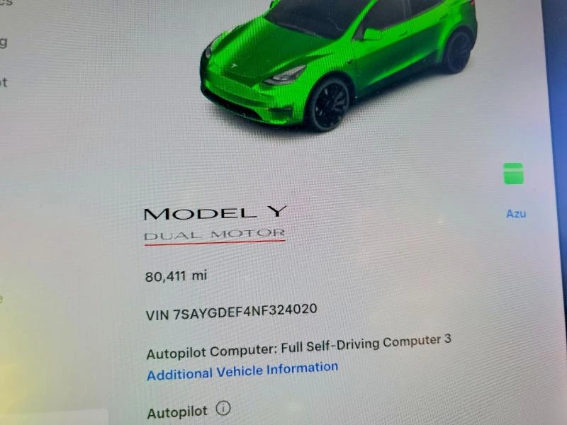 Tesla Model Y PERFORMANCE AWD, снимка 12 - Автомобили и джипове - 53647536