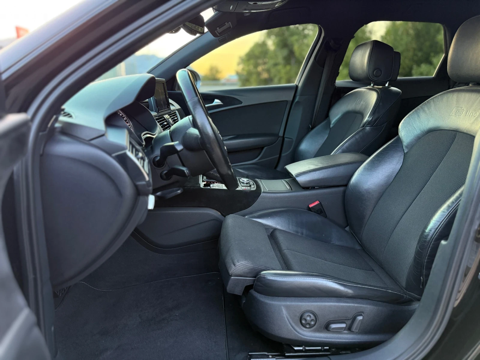 Audi A6 3.0TDi~245hp~3xS-Line~MATRIX~360cam~ACTIVE SOUND  - изображение 9