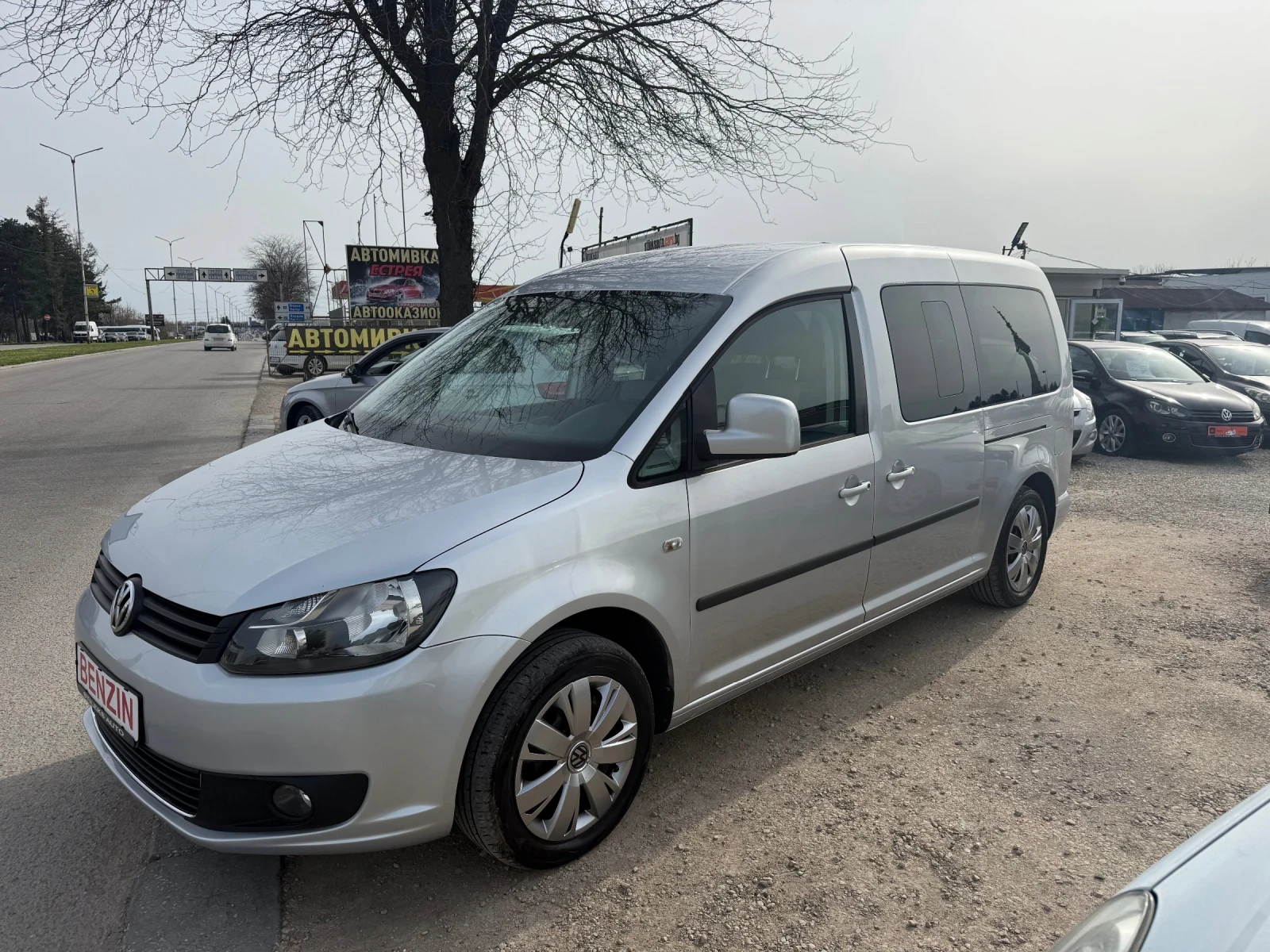 VW Caddy 7-Места -Метан