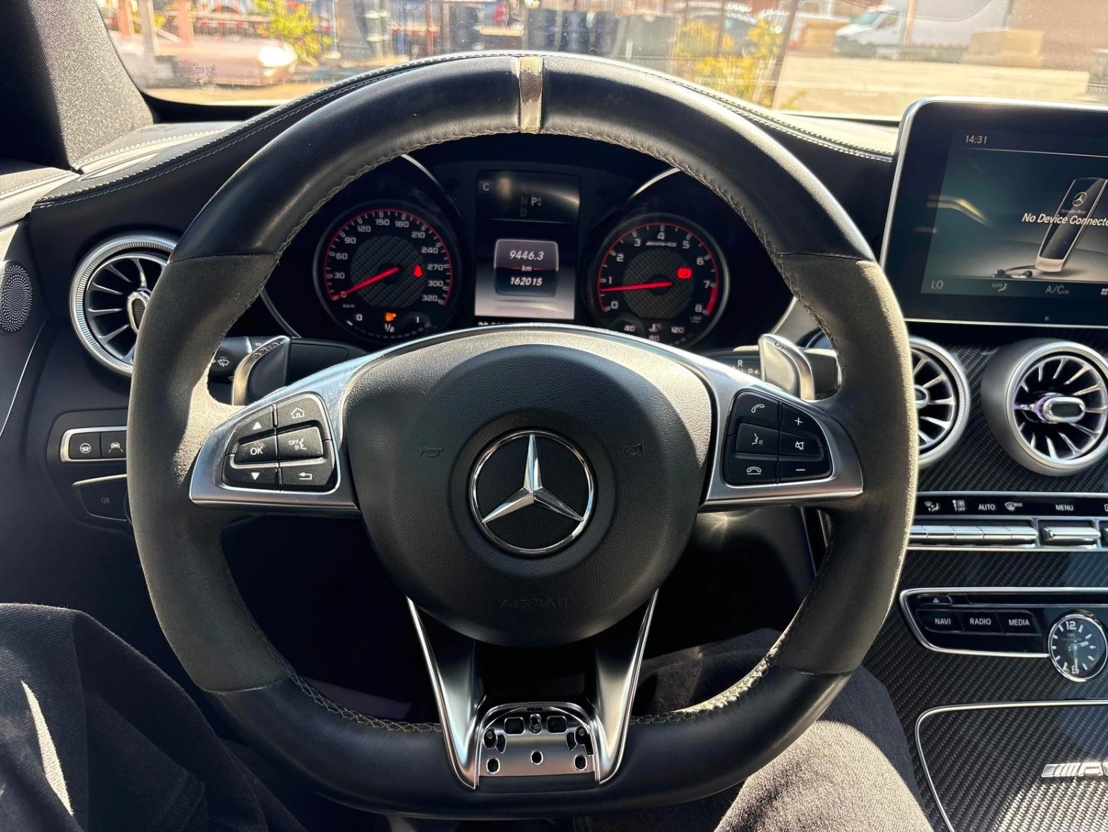 Mercedes-Benz C 63 AMG Цена до България & АвтоКредит, снимка 8 - Автомобили и джипове - 56182033