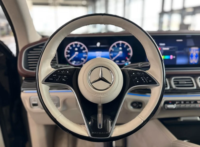 Mercedes-Benz GLS 600 Maybach E-Active Burmester 4D, снимка 6 - Автомобили и джипове - 49531063