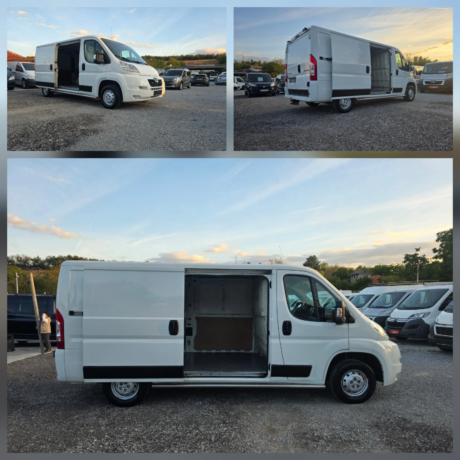 Peugeot Boxer 2.2hdi Евро5 6скорости Климатик Темпомат, снимка 9 - Бусове и автобуси - 56333259