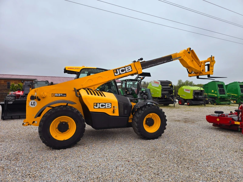 Телескопичен товарач JCB 531-70 AGRI SUPER, снимка 4 - Селскостопанска техника - 49748261