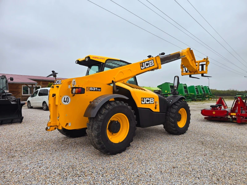 Телескопичен товарач JCB 531-70 AGRI SUPER, снимка 9 - Селскостопанска техника - 49748261