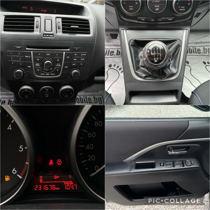 Mazda 5 1.6 D 6+ 1, снимка 12 - Автомобили и джипове - 46403650