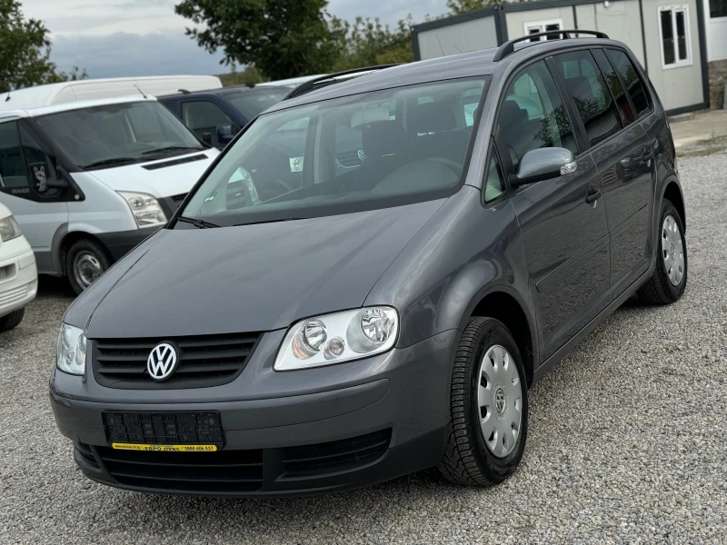 VW Touran 1.9TDI 105кс 6с 7-места КЛИМАТРОНИК , снимка 3 - Автомобили и джипове - 47308034