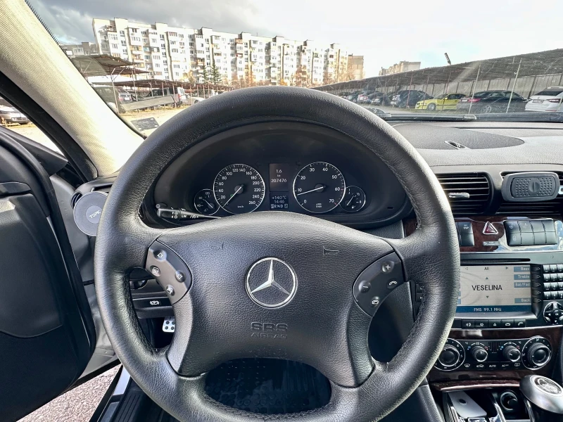 Mercedes-Benz C 180 Kompressor* Facelift* GAZ* NAVI, снимка 9 - Автомобили и джипове - 52598112